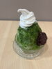「鈴鹿抹茶を使った自家製ソースのかき氷」
