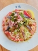 茄子とトマトの冷やし中華「8/5 Today’s Special 茄子とトマトの冷やし中華 日替わり おすすめ ランチ 夜ご飯 木更津 中華 金龍」