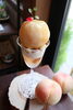 「終了間近！丸ごと１個桃パフェ販売中！明日香村カフェLaville～都～(ラヴィーユみやこ)」