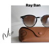 ラウンド型のレイバンサングラス「女性用サイズのRAYBANサングラス」