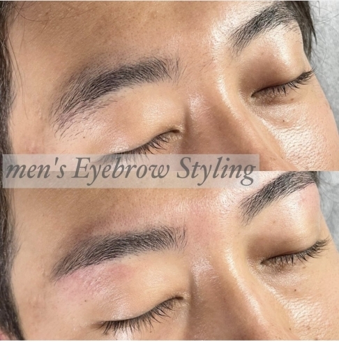男性　眉スタイリング「men's Eyebrow Styling 【眉毛サロン　人気】」