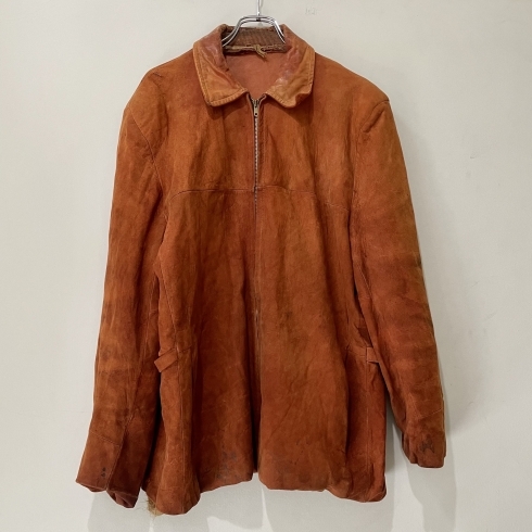 DELONG/leather jacket「DELONG/leather jacket【千葉駅・千葉中央駅徒歩7分にある古着屋です！80 ～90sのアメリカ・ヨーロッパ古着、メンズ・レディース取り扱いあります◎】」