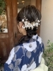 伊丹美容室 dot.hair 着付け　袴「浴衣ヘアセット ☆ 伊丹 美容室」