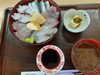 当店自慢の海鮮丼「本日の人気メニューの中から3品」