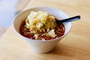 限定★きゃべつたっぷり辛ラーメン！「野菜たっぷりなのはつけ麺だけじゃない！辛ラーメン！」