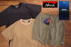 「NANGA   涼しい AIR  CLOTH  COMFY」