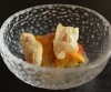 鱚唐揚げ 夏野菜浸し 香草和え「8000円コースのお料理のご紹介」