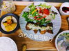 「週替りランチは♥ぶりの竜田揚げ♥」