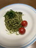 「大葉でパスタ」