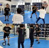 「今日は、朝オープンから小安トレーナーが来てくれました。」