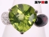 「タサキ 美品 TASAKI 田崎真珠 ペリドット2.47ct ダイヤ0.04ct シェル リング 13号 K18WG   販売中！ 玉や質店 千葉 市川市 本八幡」