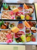 本日の、折詰弁当。「祝い事・家族のお食事・特別な日は、あがわで…。」
