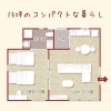 15坪でも十分快適な生活空間！「15坪でも快適生活！」
