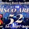 2023.9.9（土）は、「52番街」恒例 Disco Night の開催です
