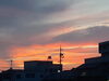 きれいな夕焼けが見れる季節ですね「９月になりました❗今日は雨です☔」