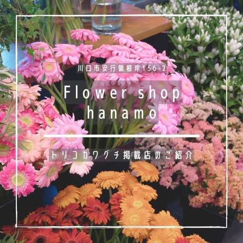 「Flower shop hanamo【トリコカワグチ掲載店のご紹介】」