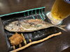 「ディナーでは焼き魚なども提供しております🐟」