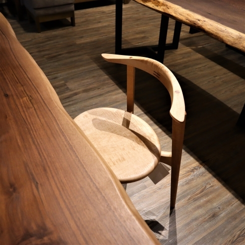 ブレンドチェア「[木工作家が作るこだわりのダイニングチェア]のご紹介。ダイニングチェア、イス、椅子のご紹介。札幌市清田区の家具の店。」