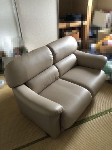 「福島市八島田に大型ソファーの処分で伺いました！【適正価格と丁寧施工が理念の地元プロフェッショナル集団　みんくら】」