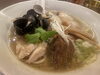 琥珀（こはく）宍道湖しじみラーメン　880円「12日(火)13日(水)定休日、16日(土)臨時休業します」