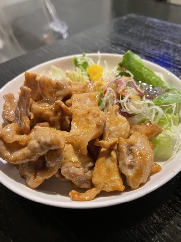 豚肉のマヨ生姜焼き「水曜日」