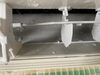クリーニング後の空気の吹き出し口「暑い日が続きます。エアコンクリーニングして気持ち良く過ごしましょう。」