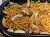 昨晩焼いてた焼きそばです「今夜も好評により焼きます」