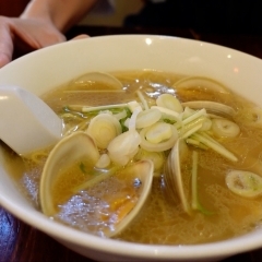 船橋名物ホンビノスラーメンと日本一のクラムチャウダー【ラーメン963】