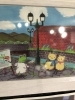 先日、運河沿いで買った絵「日曜日、営業してます」