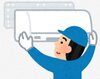 「✨✨エアコン設置工事│電気工事全般お任せ下さい。✨地域密着」