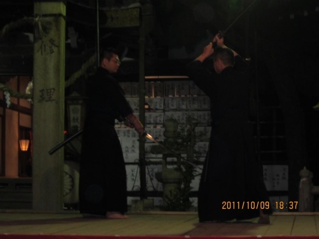 「猪名野神社武道祭　その1」