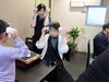 ぽかぽかキリ温熱でみなさん笑顔♪「金町『そば処 満月』さんのクリスマス特別イベントに潜入！（キリ温熱療法、八百万の神カード・ハンドメイド教室・特製お蕎麦♪）」