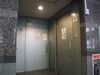 1階のトイレの入口「新宿区役所第一分庁舎」