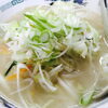 【らあめん天山　長岡店】野菜たっぷり、あっさり塩味ラーメンでランチ