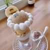 ススメの珈琲アイスのぷりんパフェ
