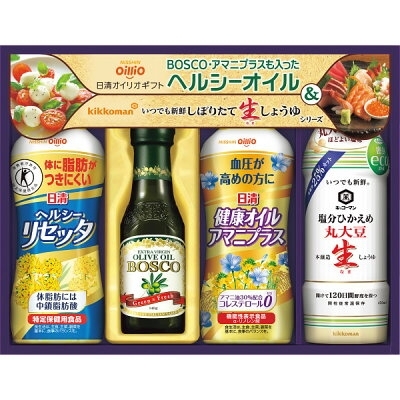 価格高騰中の油×健康志向調味料ギフト♪「☆お彼岸のお供えに☆」