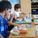 行方市立麻生東小学校にて～アントラーズ食育キャラバン～が開催されました。
