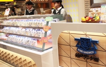 お好きなサンド＋ドリンクでお得な「トクトクセット」も人気です「神戸サンド屋 岡山店」