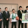 西宮ストークス　シーズン開幕前日に西宮市長訪問