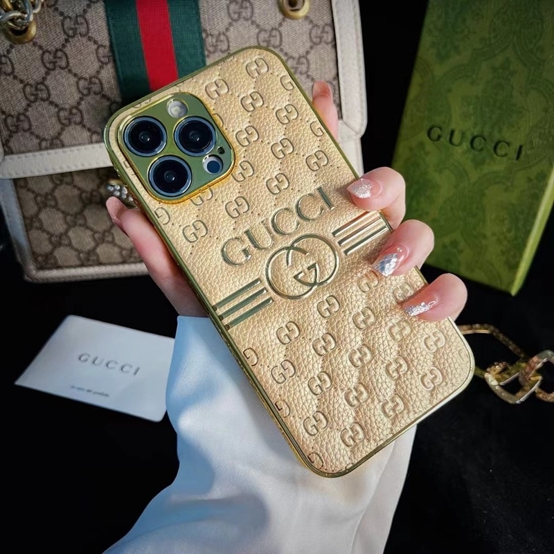 Gucci LV iphone14Pro Max14Plus case leather notebook card pocket brand  coque hülle luxe étui cover