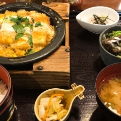 【鮨・和食 ながしま】ボリューミーだけどヘルシーな豆腐かつ煮御膳ランチ【新発田】