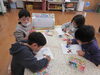 ひらがなに興味をもって…かるた作り「ウエルカム🐢🎶小学校の先生による保育体験✐✨」