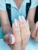 「ガラスフレンチ【札幌市南区川沿ネイルサロン nailsalon  Rubino】」
