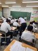 朝学の様子②「桐光名物『朝学』【小学生・中学生を対象にした学習塾　集団授業と個別指導で高校受験対策も】」