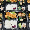 本日の特注弁当1,000円（税別）。会合や行楽に、やまねのお弁当をぜひ。「【西大寺・仕出し】桜開花🌸お祝い・法事の御膳承ります。本日は「クリームシチュー」＆「デミカツめし」！」