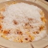 たっぷりパルミジャーノのトマトソーススパゲティ