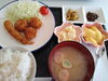 ホタテとエビフライ「予約受付とランチ」
