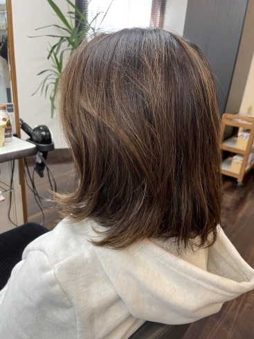 before「ダメージヘアーに【髪質改善は京都市西京区のヘアサロン、フレールにお任せ下さい】」
