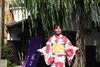 岡重浴衣の着姿です「夏を楽しむ浴衣のご紹介」