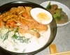 「あっさりキムチ豆乳鍋うどん」
